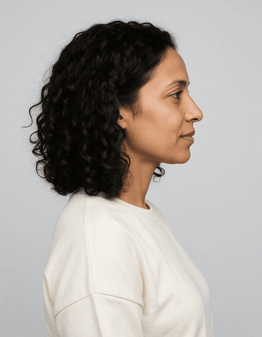 Clara: Perfil oposto. Imagem gerada por IA.
