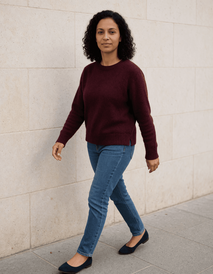 Clara: Caminhada · movimento. Imagem gerada por IA.